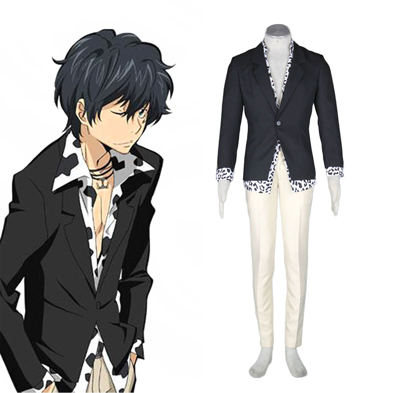 Hitman Reborn Ranbo 1 Anime Cosplay Costumes Outfit