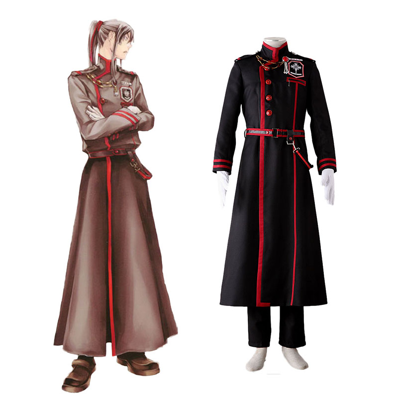 D.Gray-man Yu Kanda 3 Anime Cosplay Costumes Outfit
