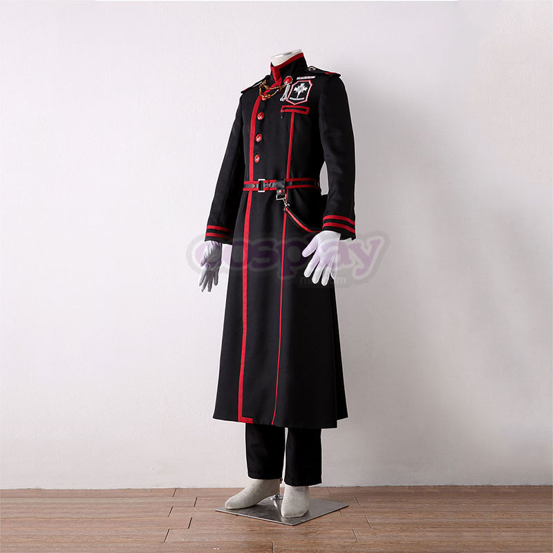 D.Gray-man Yu Kanda 3 Anime Cosplay Costumes Outfit