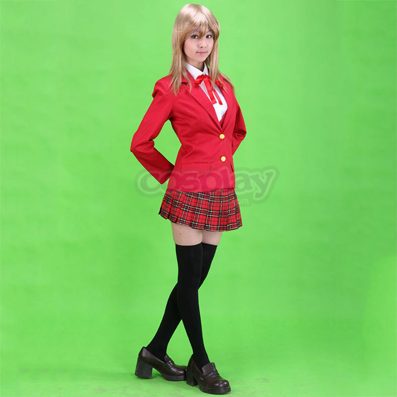 Magister Negi Magi Winter School Uniforms Anime Cosplay Costumes Outfit