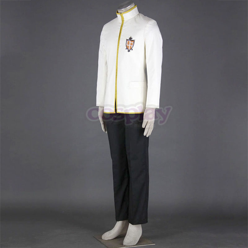 Ouran High School Host Club Male Uniforms Yellow Anime Cosplay Costumes Outfit