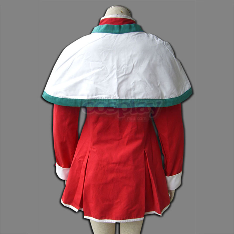 Kanon High School Uniforms Green Ribbon Anime Cosplay Costumes Outfit