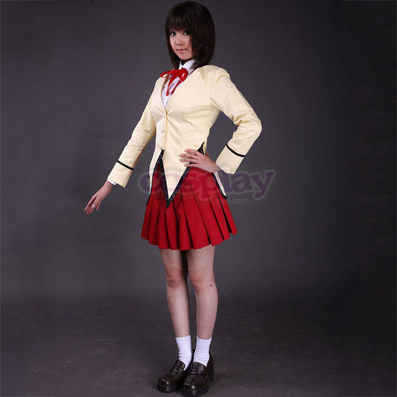 School Rumble Winter Uniforms Anime Cosplay Costumes Outfit