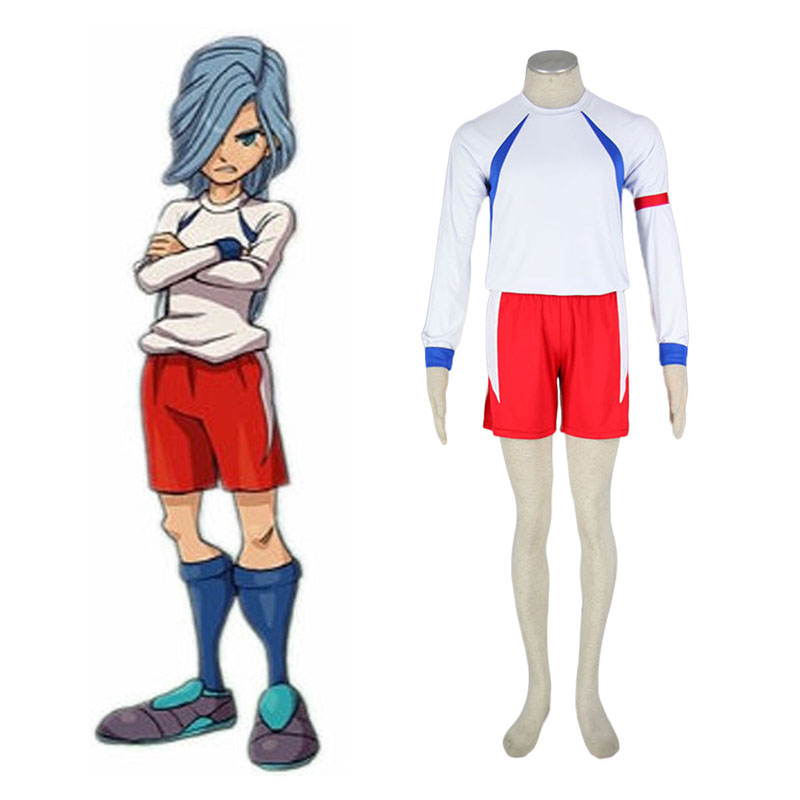 Inazuma Eleven British Team Soccer Jersey 2 Anime Cosplay Costumes Outfit