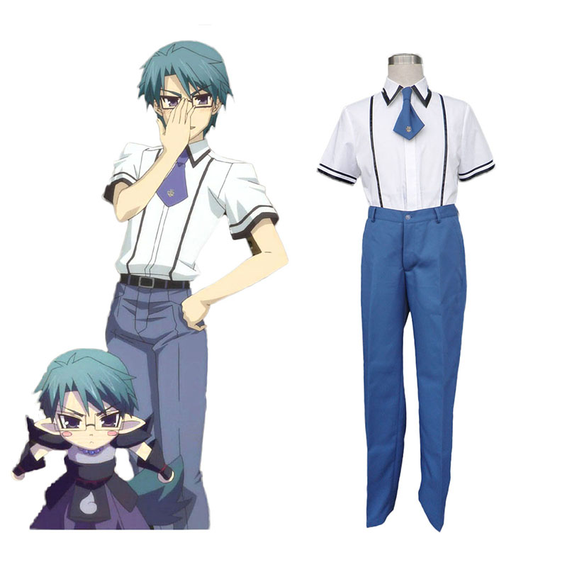 Baka and Test Male School Uniform Anime Cosplay Costumes Outfit