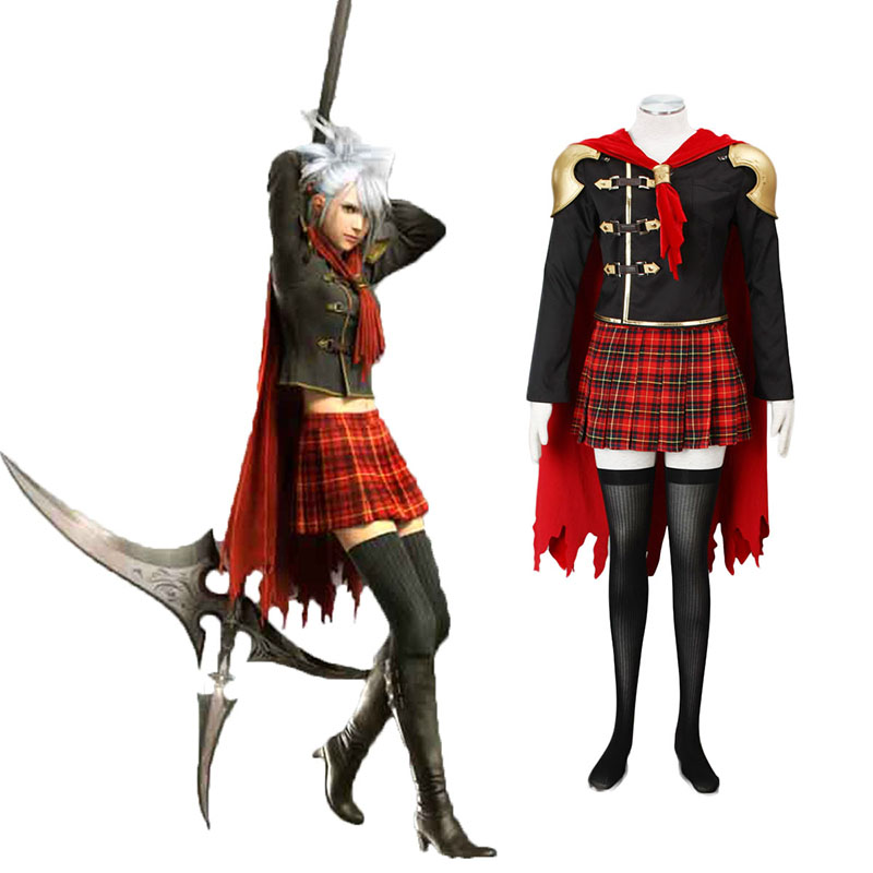 Final Fantasy Type-0 Sice 1 Anime Cosplay Costumes Outfit