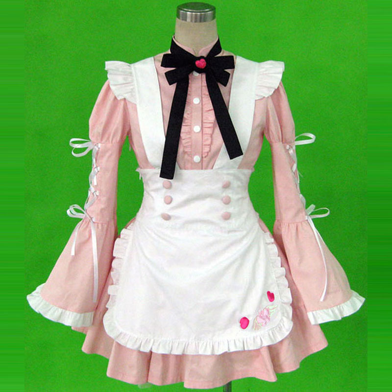Maid Uniform 14 Cherry Snow Anime Cosplay Costumes Outfit