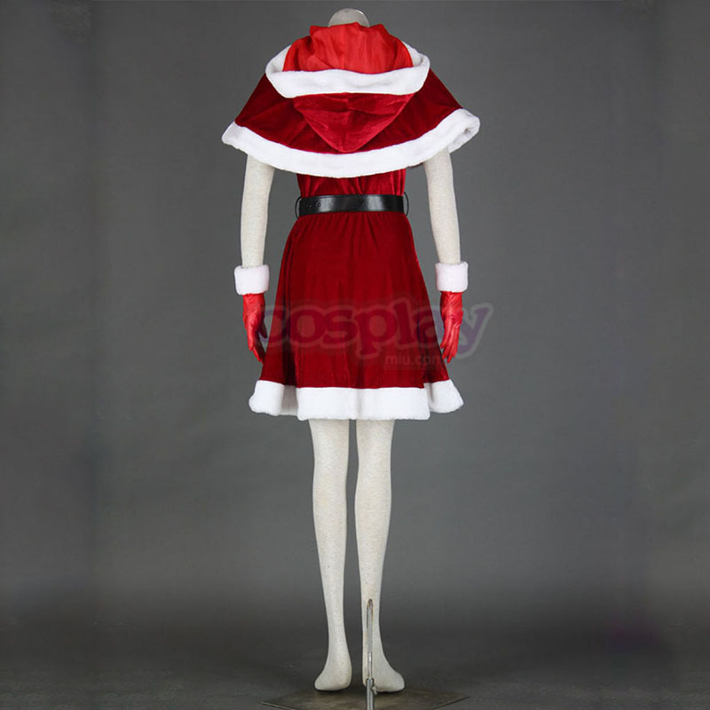 Christmas Lady Dress 11 Anime Cosplay Costumes Outfit