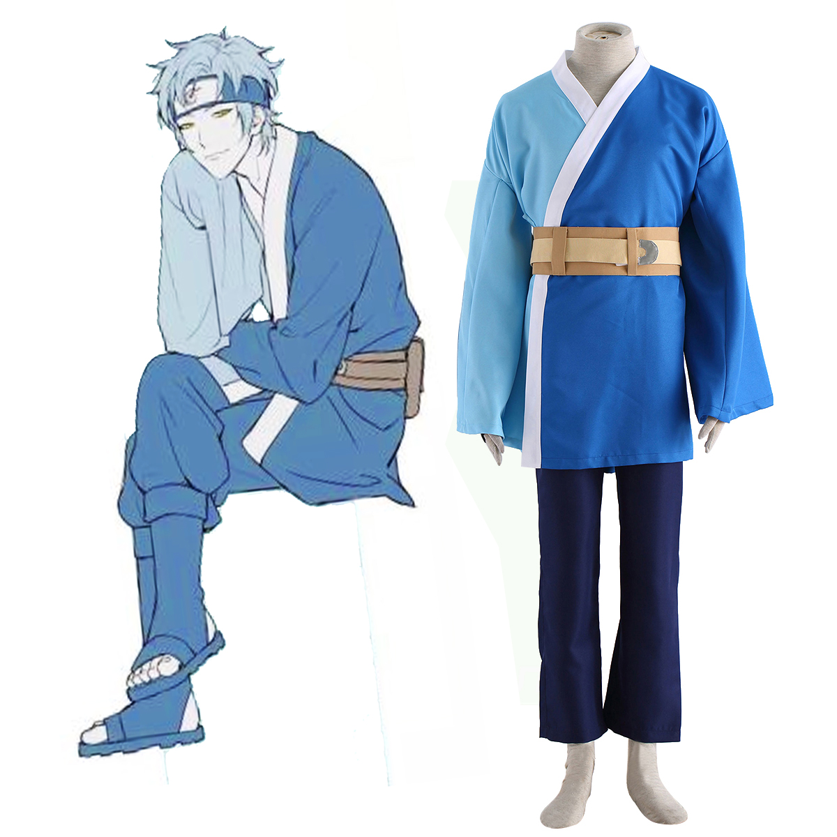 Naruto Mitsuki 1 Anime Cosplay Costumes Outfit