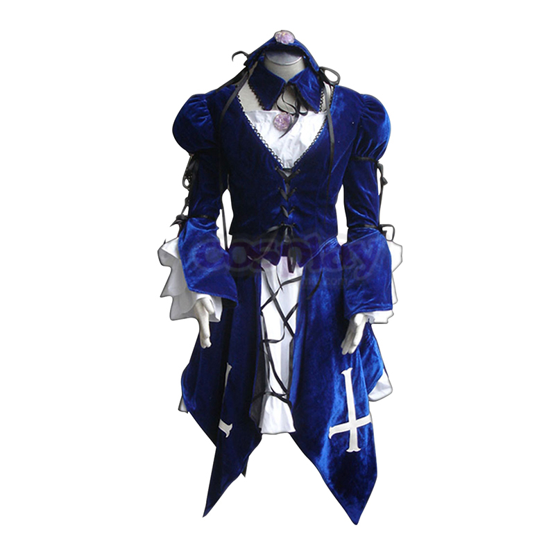 Rozen Maiden Suigintou 1 Anime Cosplay Costumes Outfit