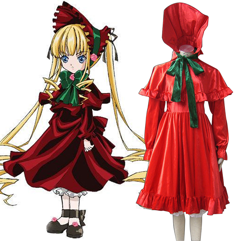Rozen Maiden Shinku Anime Cosplay Costumes Outfit