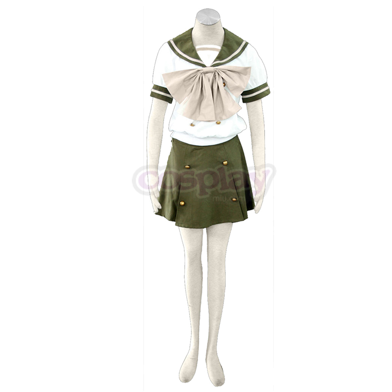 Shakugan no Shana Shana 1 Summer Sailor Anime Cosplay Costumes Outfit