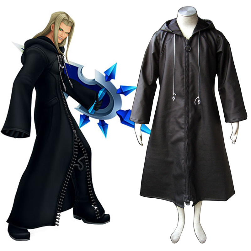 Kingdom Hearts Organization XIII Vexen 1 Anime Cosplay Costumes Outfit