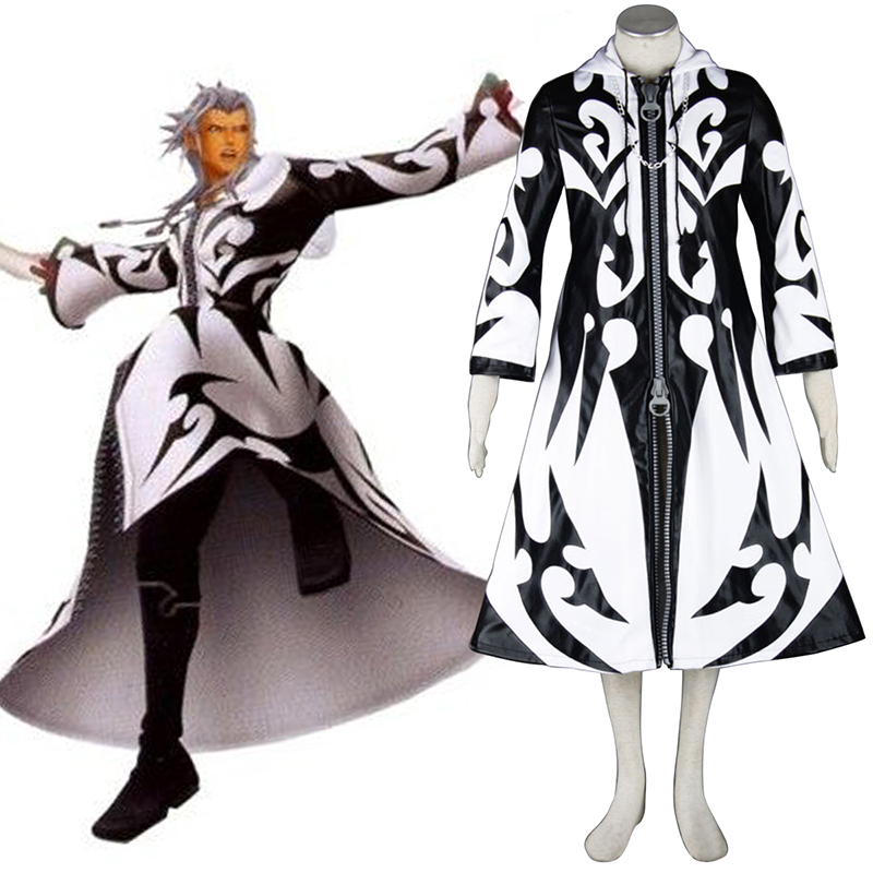 Kingdom Hearts Xemnas 1 Anime Cosplay Costumes Outfit
