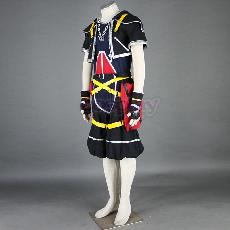 Kingdom Hearts Sora 1 Anime Cosplay Costumes Outfit