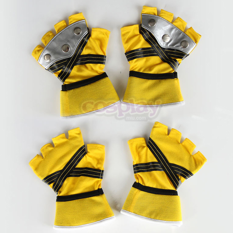Kingdom Hearts Sora 3 Yellow Anime Cosplay Costumes Outfit