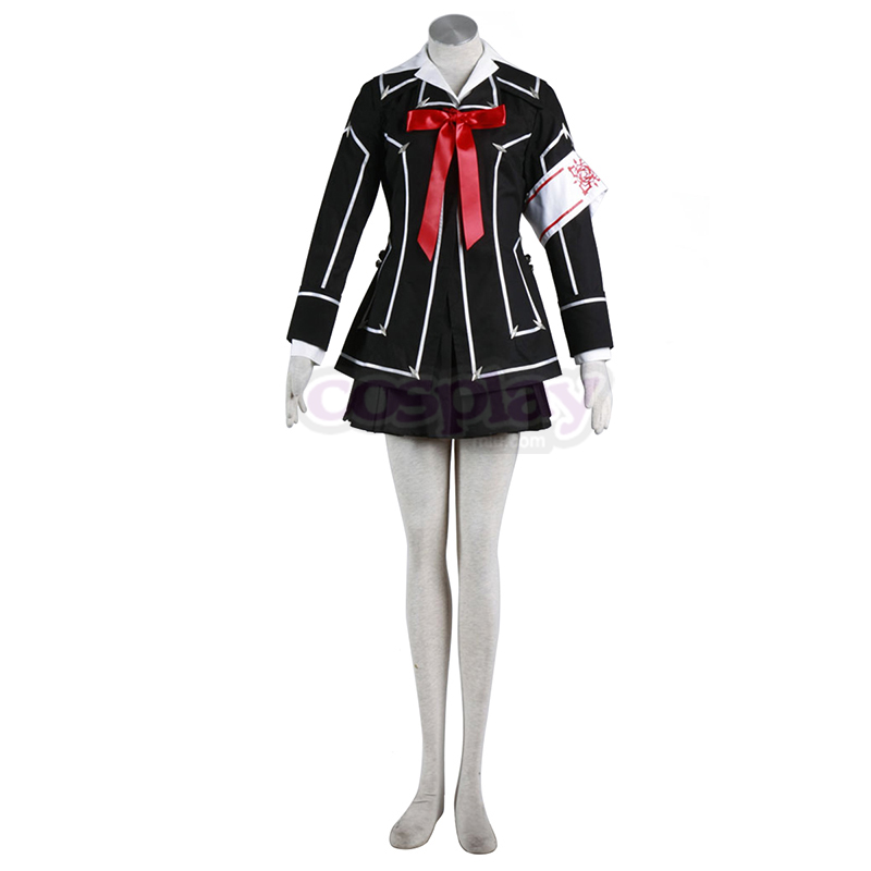 Vampire Knight Day Class Black Female School Uniform Anime Cosplay Costumes Outfit
