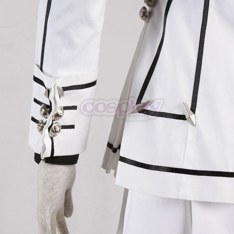 Vampire Knight Night Class White Female School Uniform Anime Cosplay Costumes Outfit