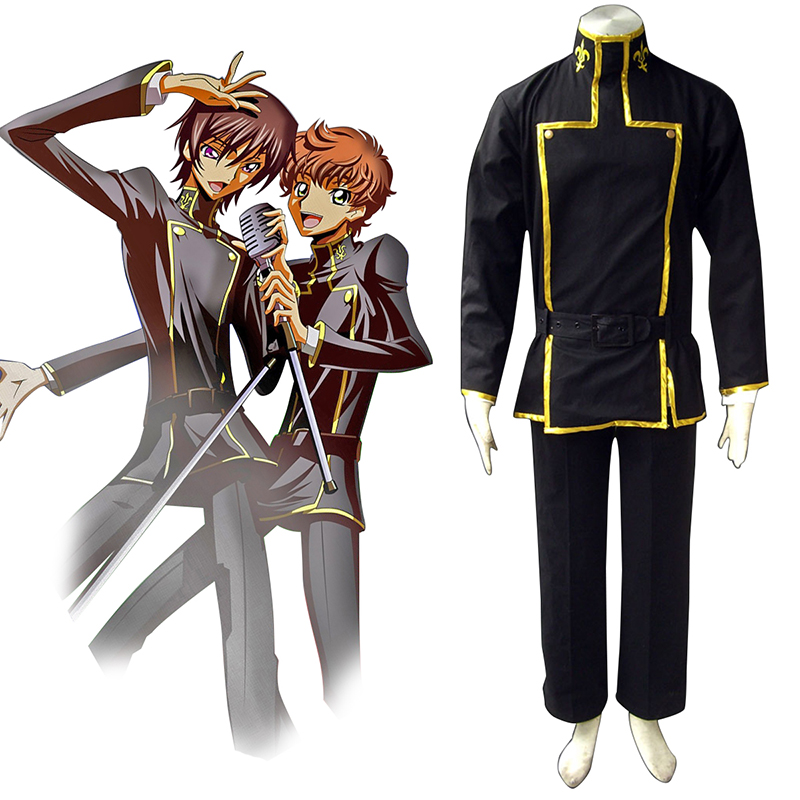 Code Geass Lelouch Lamperouge 1 Anime Cosplay Costumes Outfit