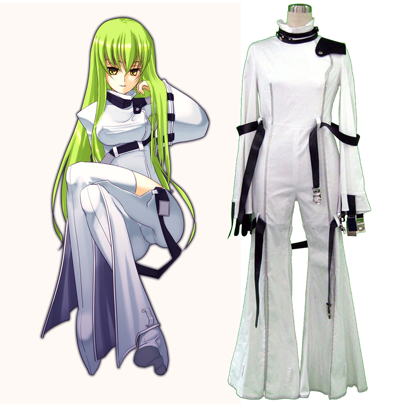 Code Geass C.C. 1 Anime Cosplay Costumes Outfit