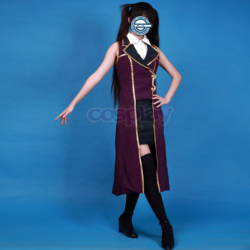 Code Geass Villetta Nu 1 Anime Cosplay Costumes Outfit