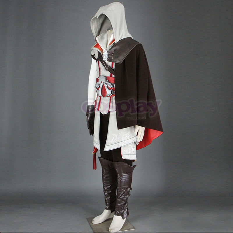 Assassins Creed II Assassin 2 Anime Cosplay Costumes Outfit