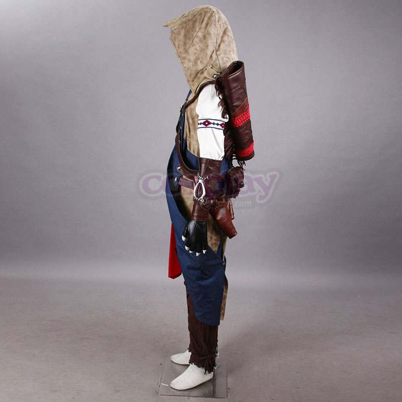 Assassin's Creed III Assassin 7 Anime Cosplay Costumes Outfit