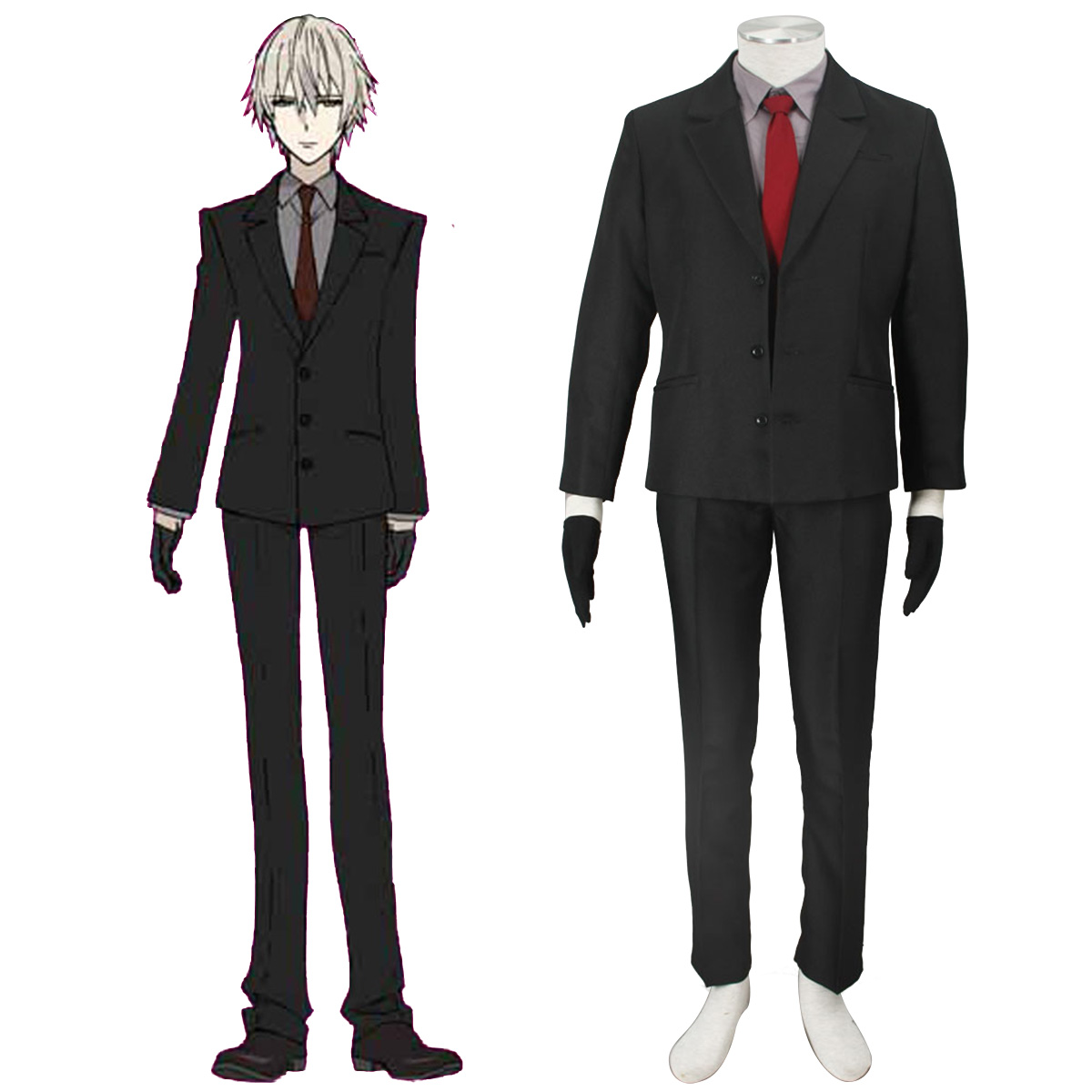 Inu x Boku SS Miketsukami Soushi 1 Anime Cosplay Costumes Outfit