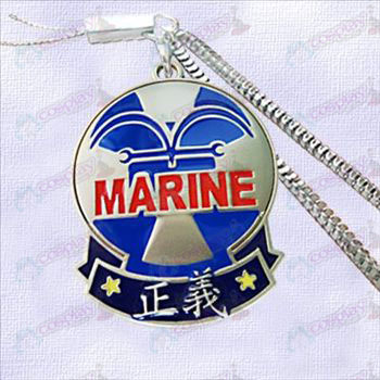 One Piece Accessories-Navy Badge of Justice machine chain