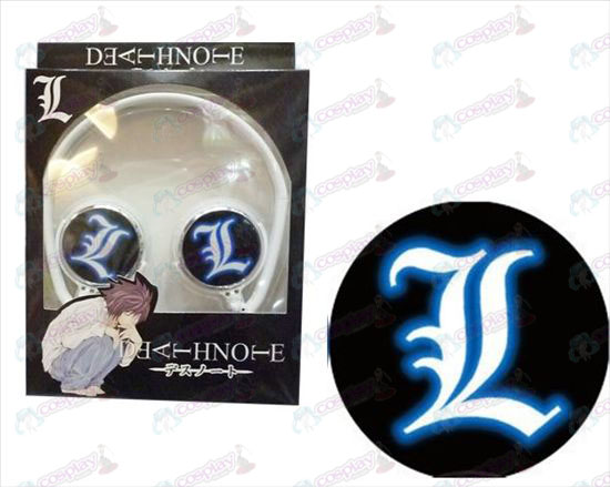Stereo headset folding headphone-Death Note Accessories logo