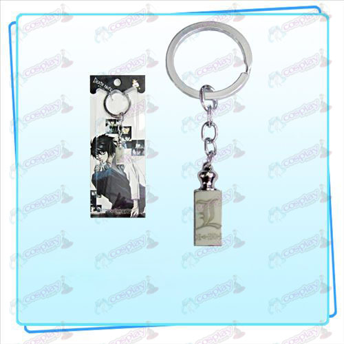 Death Note AccessoriesL logo key ring weights