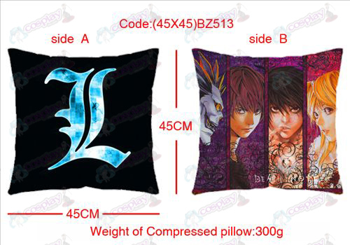 (45X45) BZ513-Death Note Accessories sided square pillow