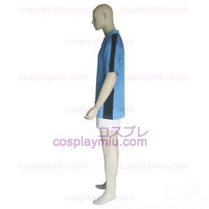 The Prince Of Tennis Jyousei Shounan Light Blue and White Cosplay Costume