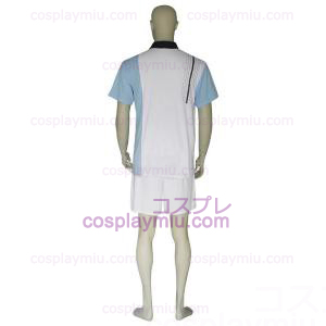 The Prince Of Tennis Hyotei Gakuen Light Blue and White Cosplay Costume