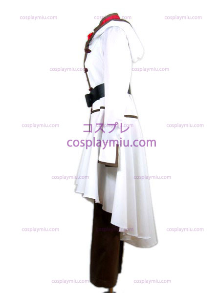 White flowers funeral costume
