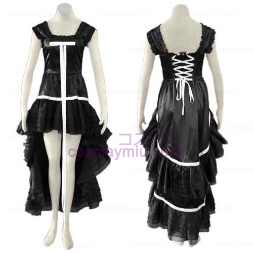 Chobits Chi Black Dress Cosplay Costume