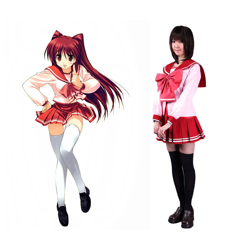 To Heart 2 CostumesKousaka Tamaki 1 Winter Sailor Anime Cosplay Costumes Outfit