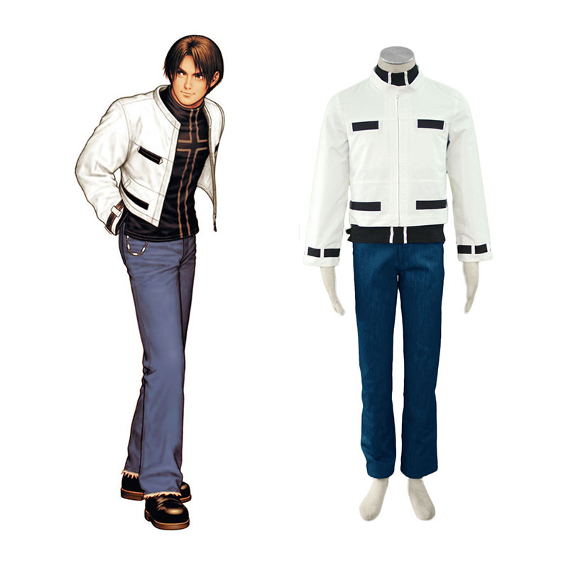 The King Of Fighters Kyo Kusanagi Anime Cosplay Costumes Outfit