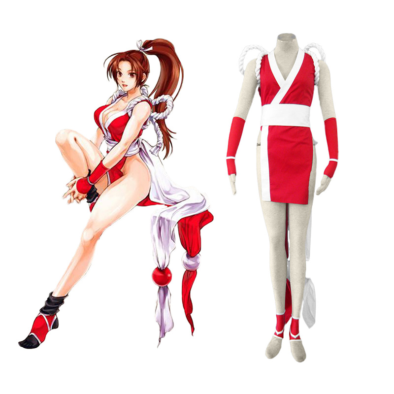 The King Of Fighters Mai Shiranui 1 Anime Cosplay Costumes Outfit