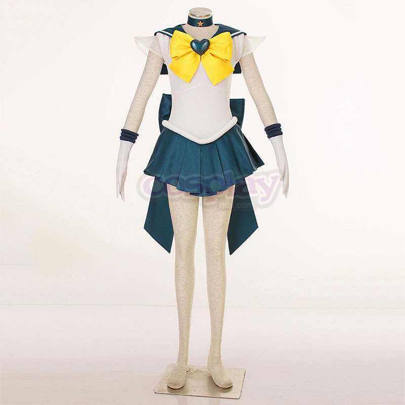 Sailor Moon Tenoh Haruka 3 Anime Cosplay Costumes Outfit