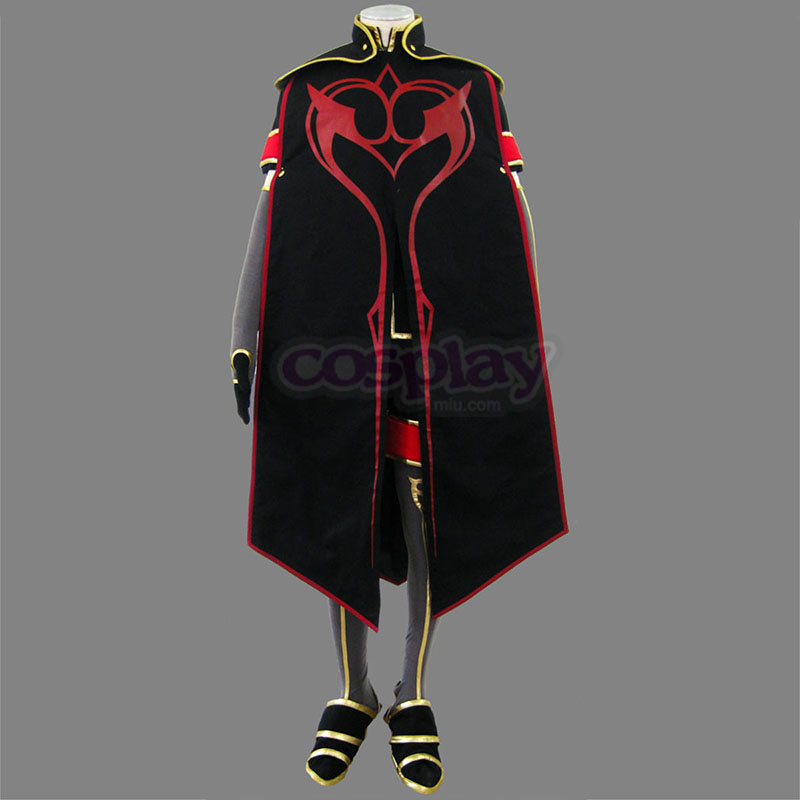 Tales of the Abyss Asch 1 Anime Cosplay Costumes Outfit