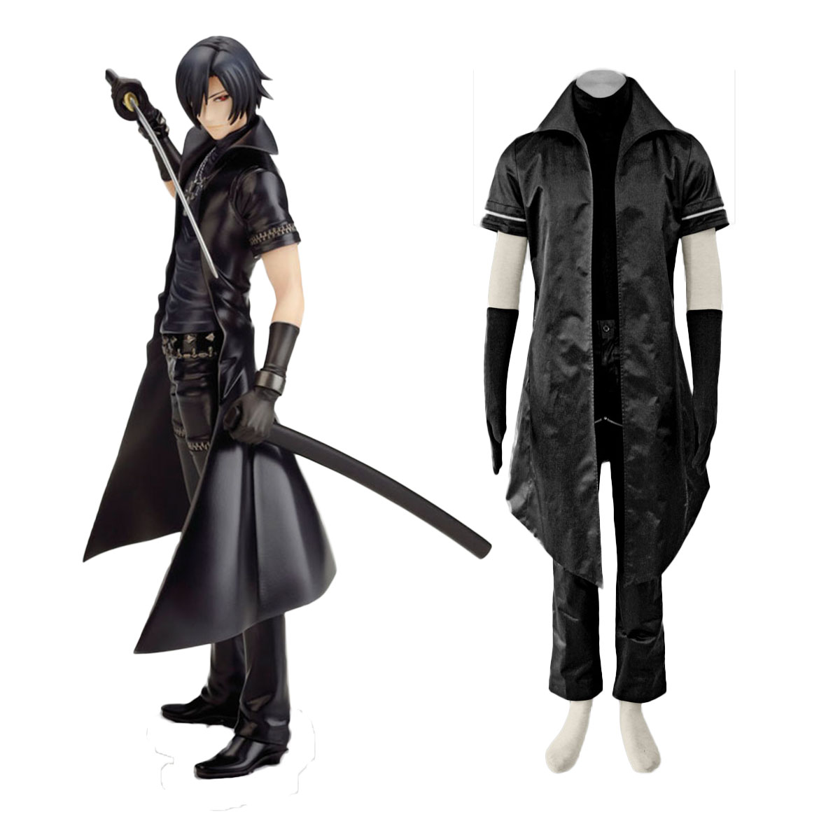 Togainu No Chi Shiki Anime Cosplay Costumes Outfit