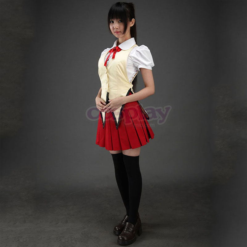 School Rumble Summer Uniforms Anime Cosplay Costumes Outfit