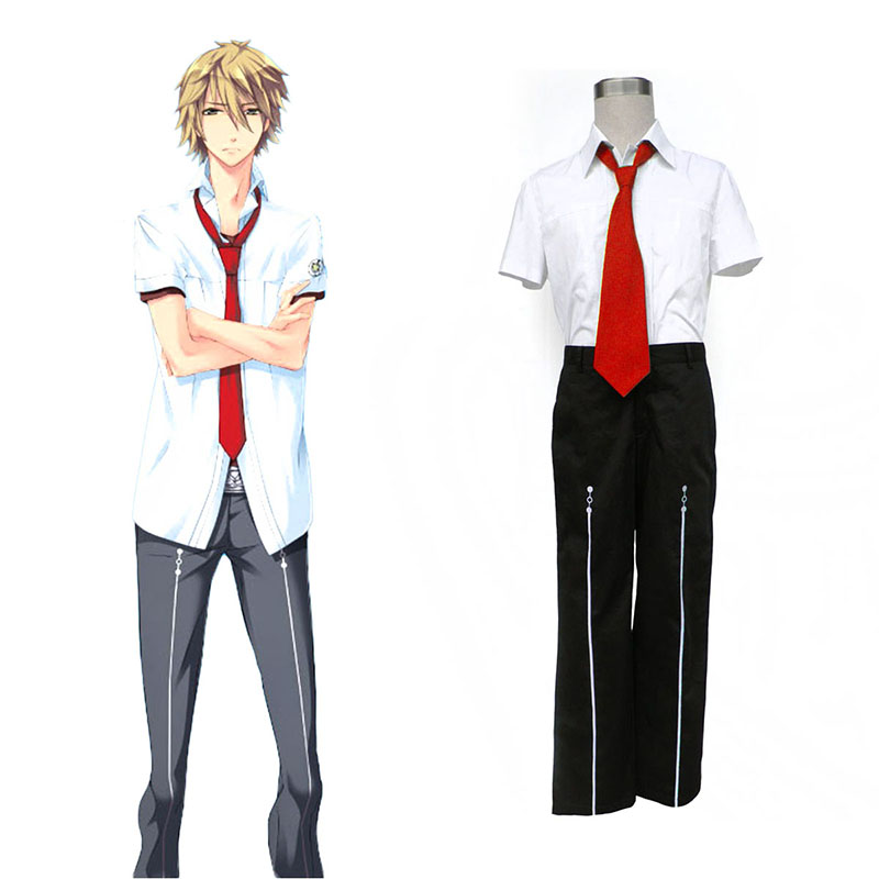 Starry Sky Male Summer School Uniform 1 Anime Cosplay Costumes Outfit