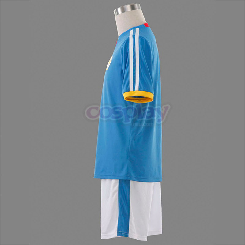 Inazuma Eleven Japan National Team Summer 1 Anime Cosplay Costumes Outfit