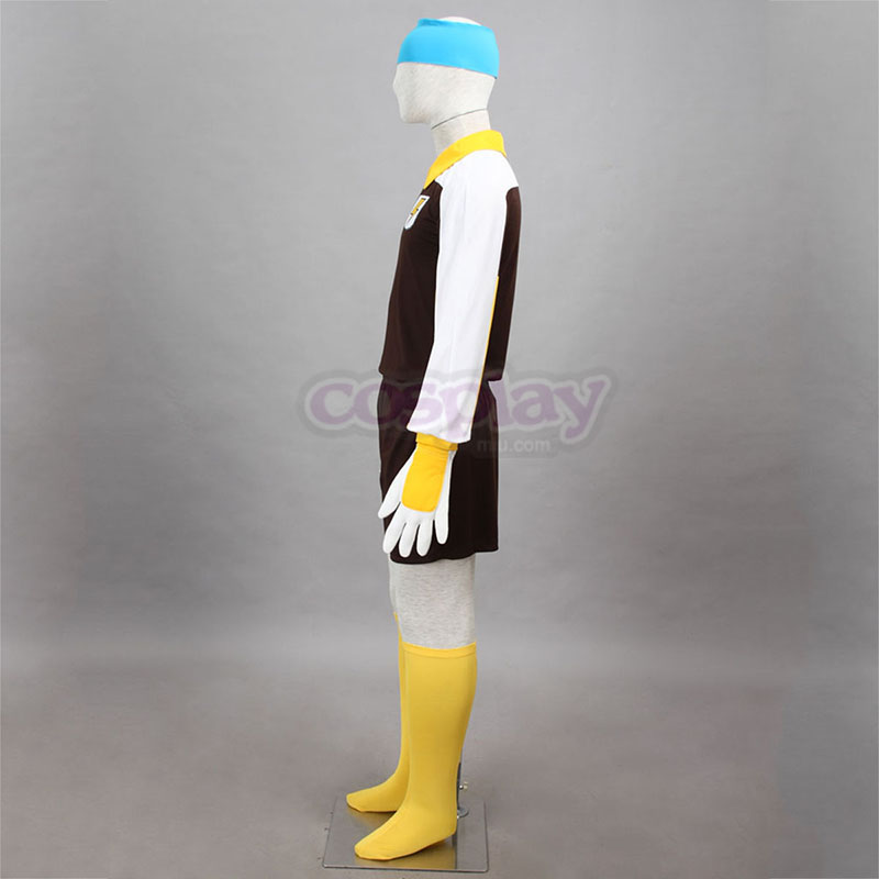 Inazuma Eleven Raimon Goalkeeper Soccer Jersey 1 Anime Cosplay Costumes Outfit