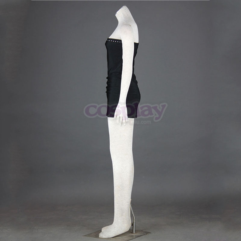Nightclub Culture Black Sexy Evening Dress 4 Anime Cosplay Costumes Outfit