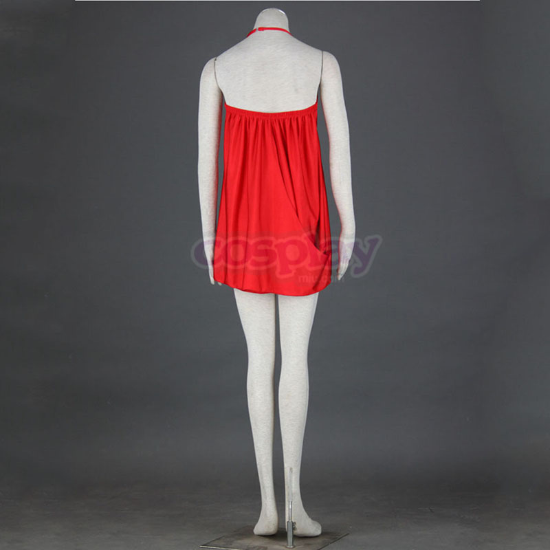 Nightclub Culture Red Sexy Evening Dress 5 Anime Cosplay Costumes Outfit