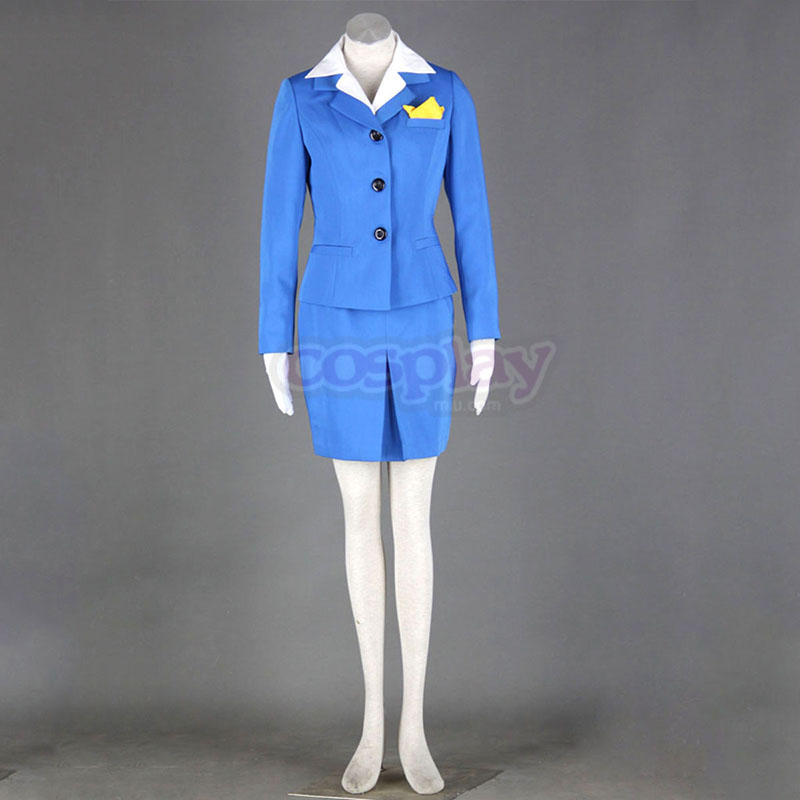 Aviation Uniform Culture Stewardess 1 Anime Cosplay Costumes Outfit