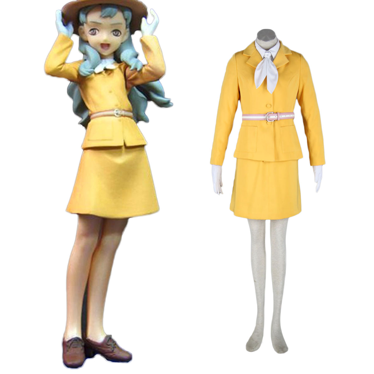 Aviation Uniform Culture Stewardess 5 Anime Cosplay Costumes Outfit